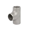 What role does the stainless steel tee play in the piping system?
