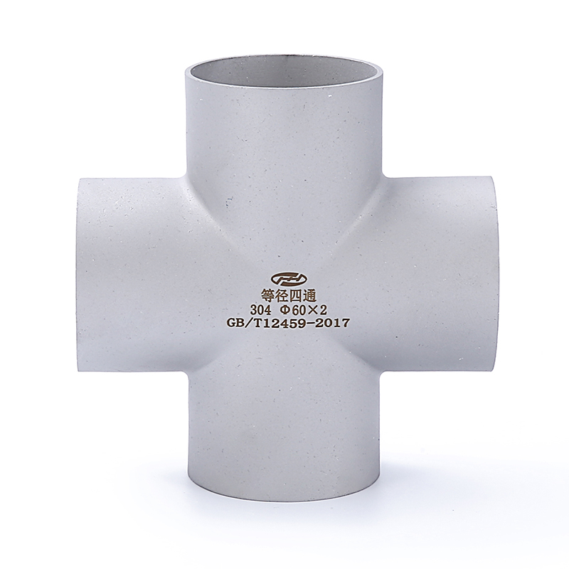 304 Sandblasted Equal Stainless Steel Straight Chamfering Cross