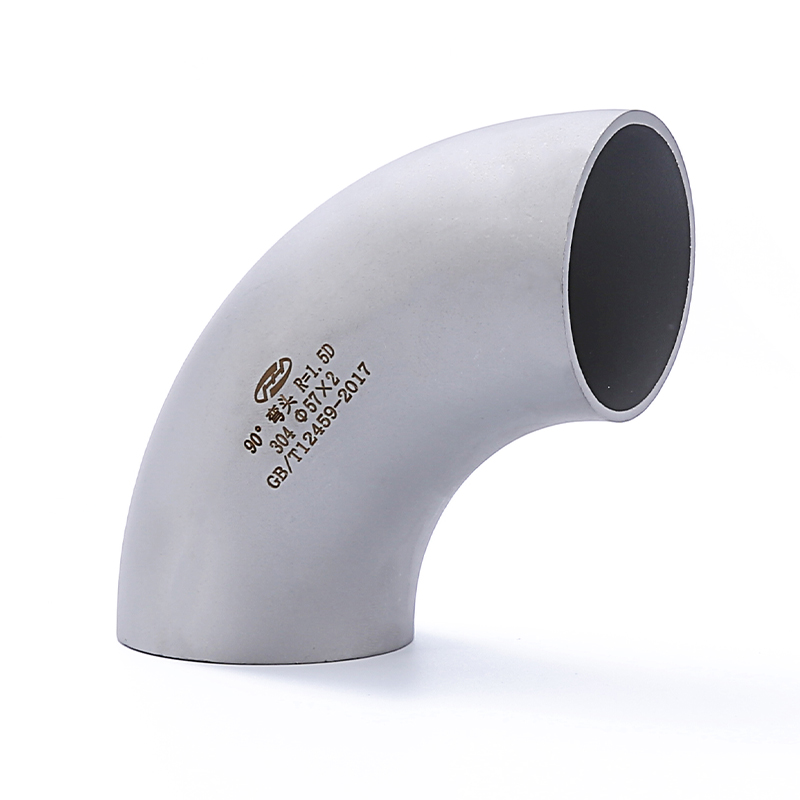 Asme Stainless Steel 90 Degree Welding Chamfering Sand Blasting Elbow