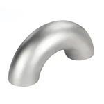 ASME 180-degree 304/316 Stainless Steel Sand Rolling Elbows