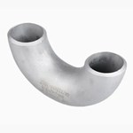180 Degree Stainless Steel Welded Chamfering Sand Blasting Elbow