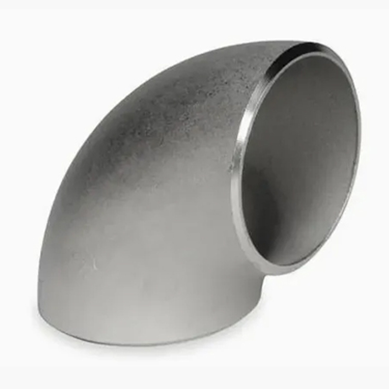 304 Butt Welded Stainless Steel Pipe Fitting 90 Degree Elbow