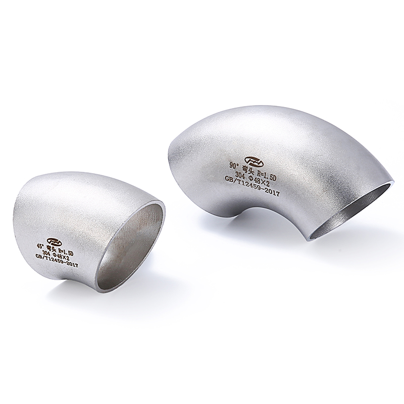 304/316L Welding Chamfering Seamless 45 degree Stainless Steel Elbow