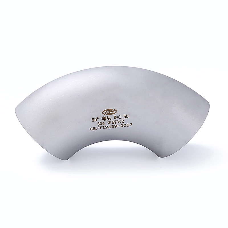 Butt Welded Stainless Steel 90 Degree 1.5D Chamfering Elbow