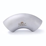 Butt Welded Stainless Steel 90 Degree 1.5D Chamfering Elbow