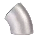 Stainless Steel 2205 JIS 45 Degree Long Radius Sand Rolling Elbow