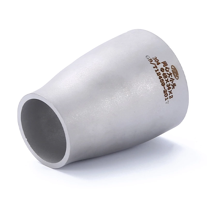 Butt Weld ASTM A403 WP304 DN6~DN600 Seamless Stainless Steel Concentric Reducer