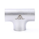 ASME B16.5  S31803 Stainless Steel Butt Welded Chamfering Equal Tee