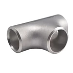 1 Inch Stainless Steel Butt-Welding Chamfering Reducing Tee Fitting
