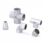 ASME B16.9 A403 Stainless Steel Sand Rolling Reducing Outlet Tee